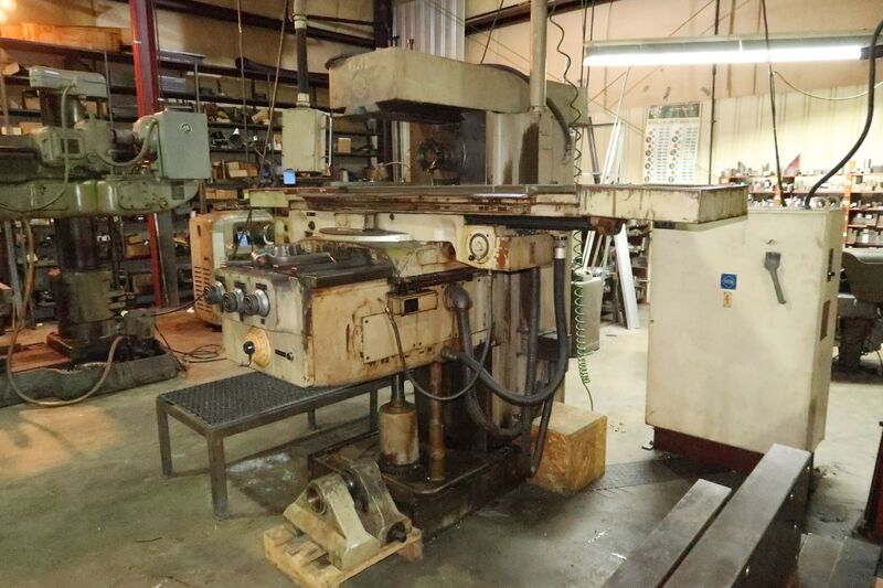 Heckert, WMW #F4000VI/2, universal knee type horizontal mill w/2 arbor supports, 16" x63" table - Image 2