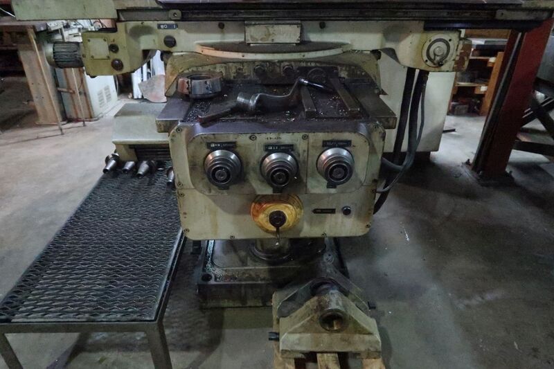 Heckert, WMW #F4000VI/2, universal knee type horizontal mill w/2 arbor supports, 16" x63" table - Image 5