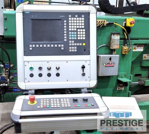 Peddinghaus #PCD-1100/3B, 3-spindle beam drill, Seimens 840Di, programmable spindle feeds, 2013 - Image 2