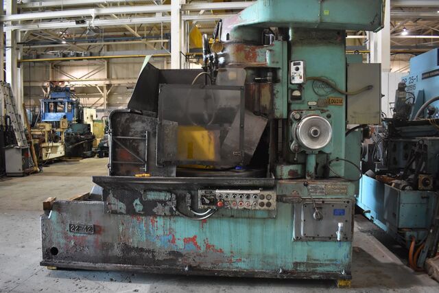 Blanchard #22-42, vertical rotary surface grinder, 48" swing, 42" chkl, 22" wheel diameter, 23" under wheel - Image 1