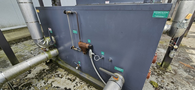 60 Ton, ICS Electronics, Glycol chiller with safety switch, HFC 407 refrigerant, new surplus - Image 5