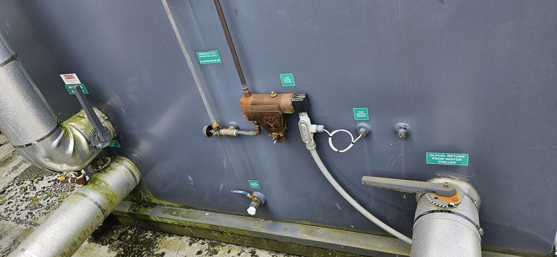 60 Ton, ICS Electronics, Glycol chiller with safety switch, HFC 407 refrigerant, new surplus - Image 6