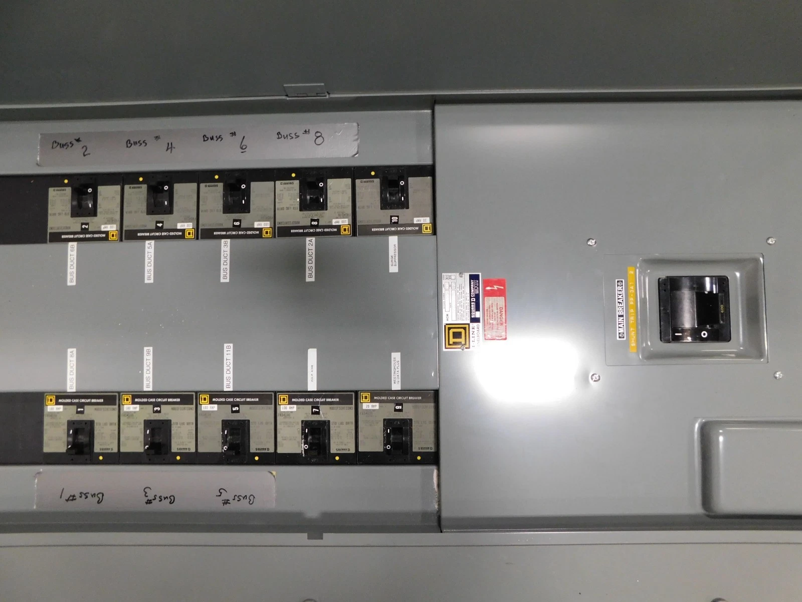 600 Amp. Square D, HCM 44-0890575, I-Line panelboard, 4 wire, 120/208 Volts - Image 4