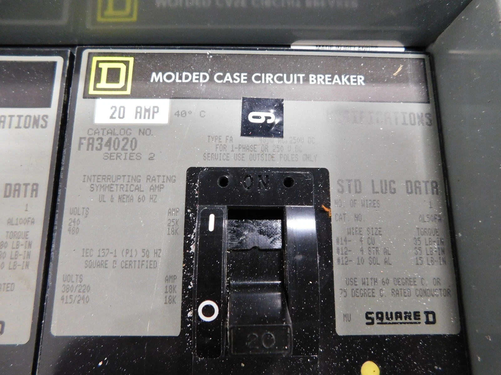 600 Amp. Square D, HCM 44-0890575, I-Line panelboard, 4 wire, 120/208 Volts - Image 9