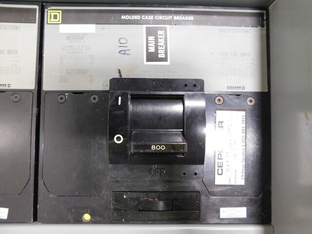 800 Amp. Square D, HCWM 44-18442-10, I-Line panelboard, 4 wire, 120/208 Volts - Image 5