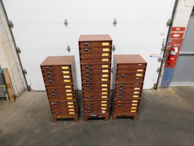40 Drawer Lawson, stackable metal drawer storage compartments - Image 2