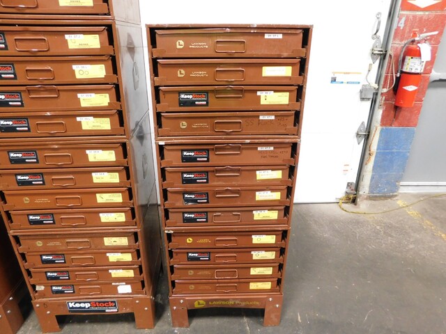 40 Drawer Lawson, stackable metal drawer storage compartments - Image 10