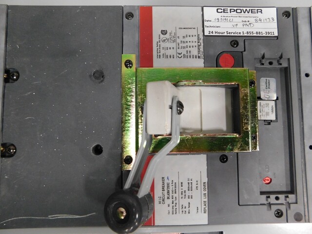 1200 Amp. General Electric, APB4475D, Spectra Series, panelboard, 4-wire, 277/480Y Volts, 3 phase - Image 4