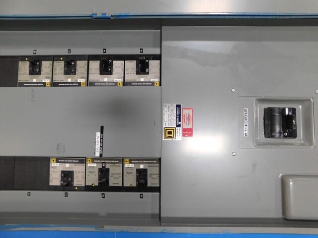 600 Amp. Square D, HCM 3691-6M, I-Line panelboard, 600 Volts - Image 4