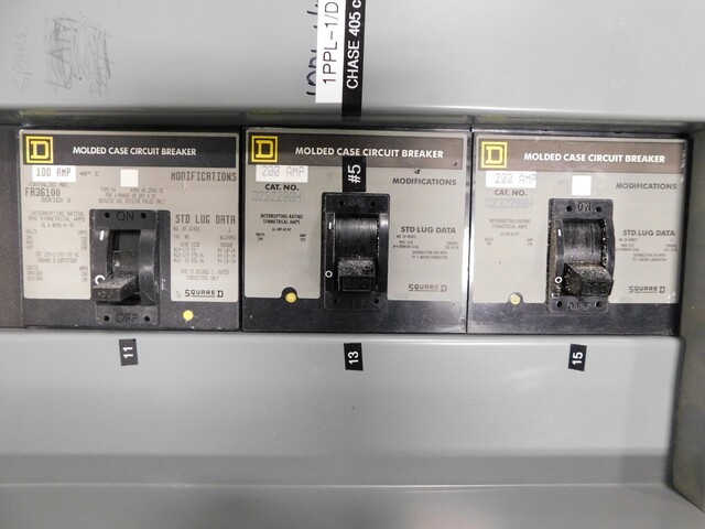 600 Amp. Square D, HCM 3691-6M, I-Line panelboard, 600 Volts - Image 6