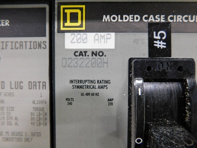 600 Amp. Square D, HCM 3691-6M, I-Line panelboard, 600 Volts - Image 7
