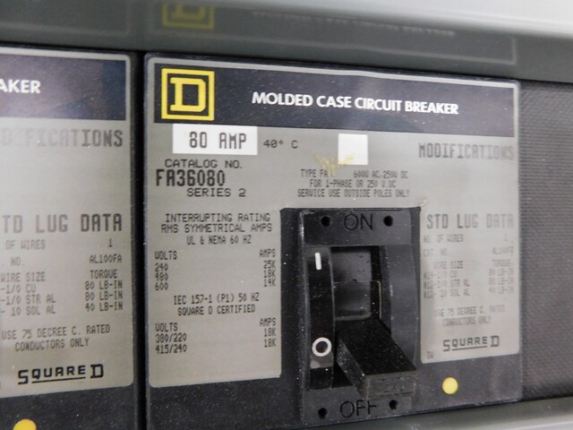 600 Amp. Square D, HCM 3691-6M, I-Line panelboard, 600 Volts - Image 10