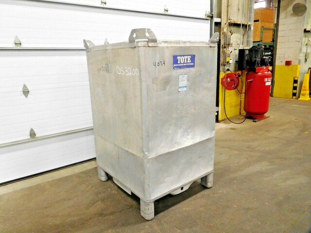 45 cu.ft., Aluminum bulk handling tote bin - Image 2