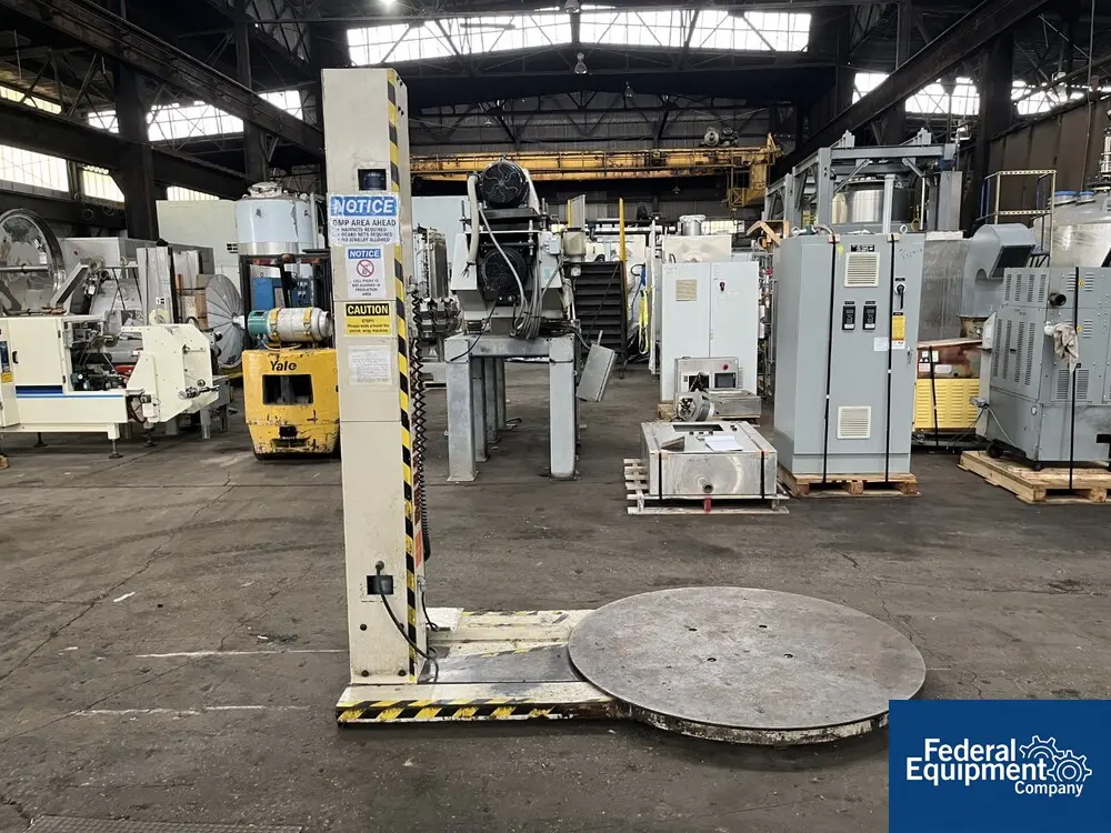 Muller #101, Semi-Automated Pallet Wrapper, in floor, 120 V. - Image 3