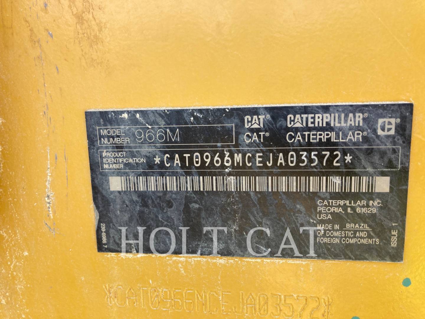 Cat 966M, Wheel Loader, 11091 hours, S/N: EJA03572, 2021 - Image 6