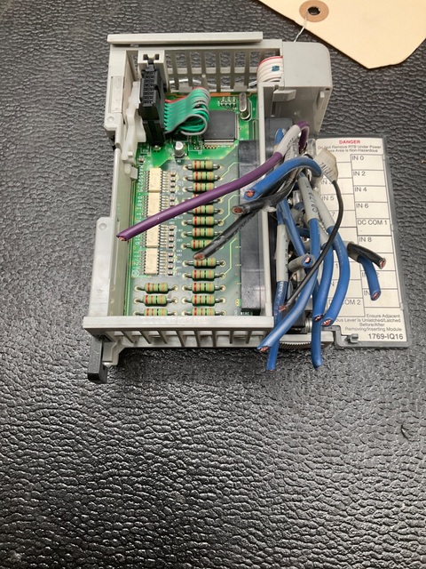 Allen-Bradley BRADLEY 1769-IQ16 /A CompactLogix DC Input Module 16 Pt USED - Image 5