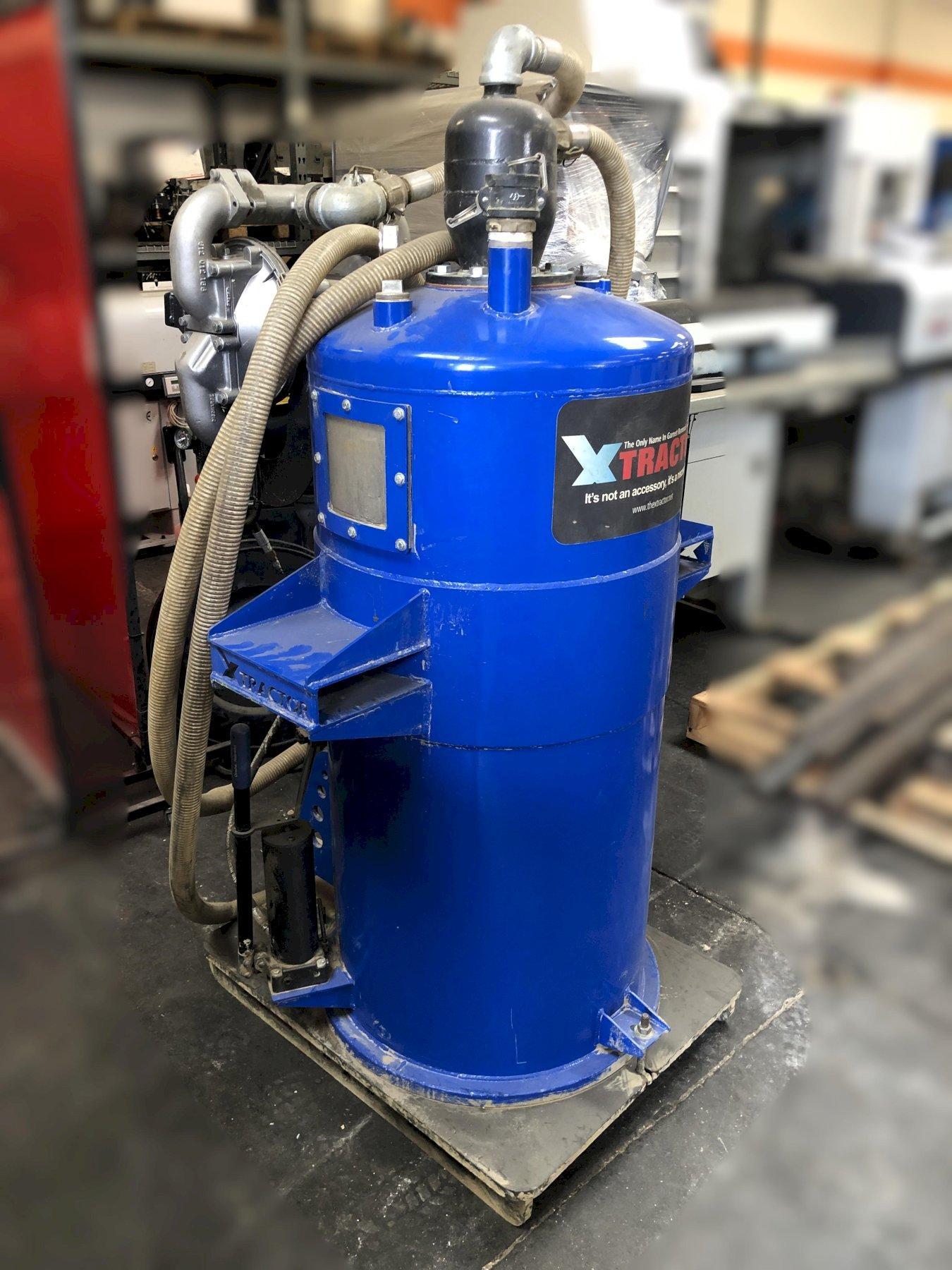 Xtractor #XR2500SHD, garnet removal system, 3000 lb. capacity, sandpiper pump, hydraulic dump, mounting frame - Image 3