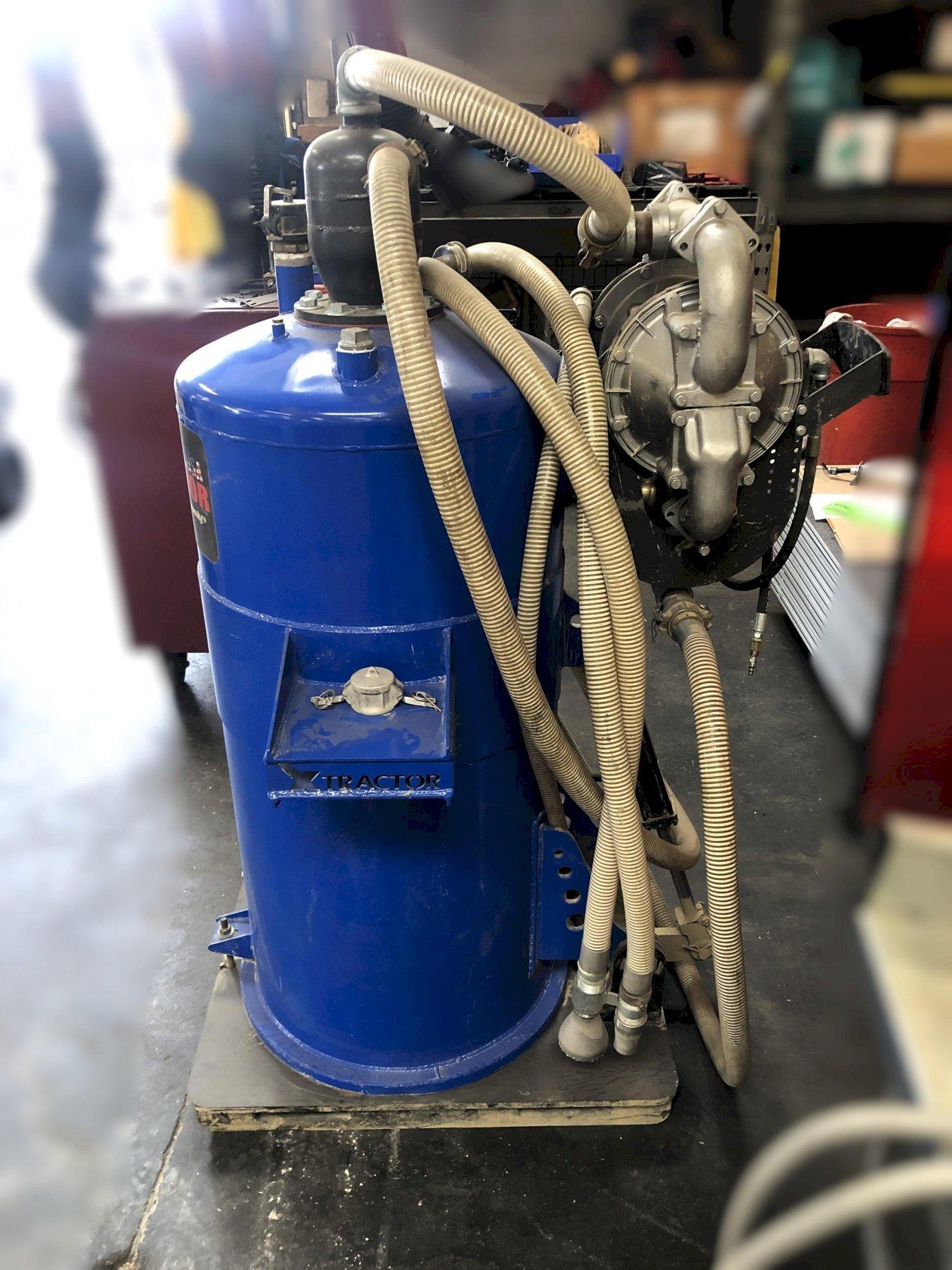 Xtractor #XR2500SHD, garnet removal system, 3000 lb. capacity, sandpiper pump, hydraulic dump, mounting frame - Image 4