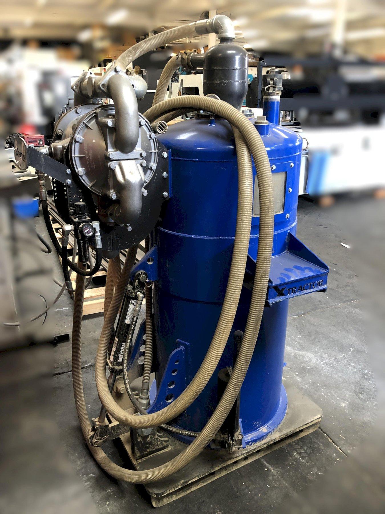 Xtractor #XR2500SHD, garnet removal system, 3000 lb. capacity, sandpiper pump, hydraulic dump, mounting frame - Image 5