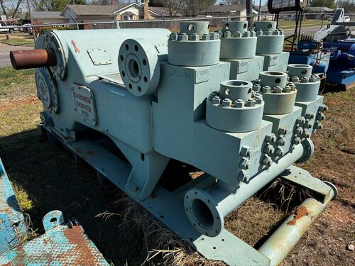 Gardner Denver #PZ-9, triplex mud pump - Image 2