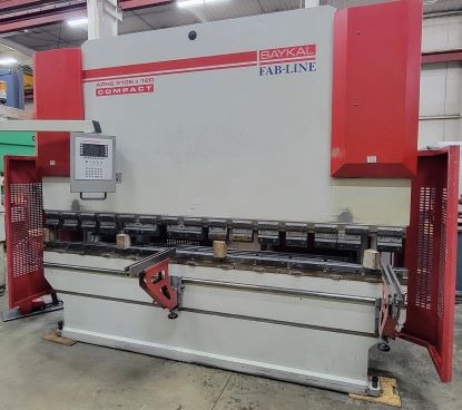 132 Ton, Baykal #APHS-3106X120, brake, 10.2'OA, 100" between housing, 2011 - Image 1