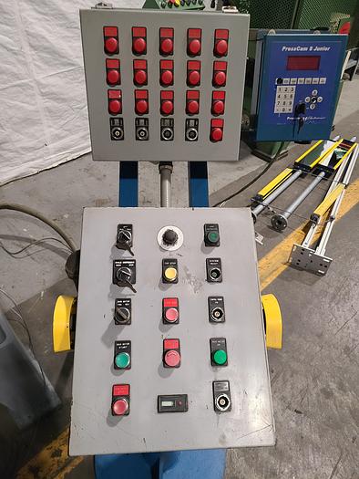 22 Ton, Minster #BI-22, Fixed Base, 1.5" stroke, 9.75" Shut Height, 600 SPM, 2" adjustment, 55 psi, 440 V. - Image 4