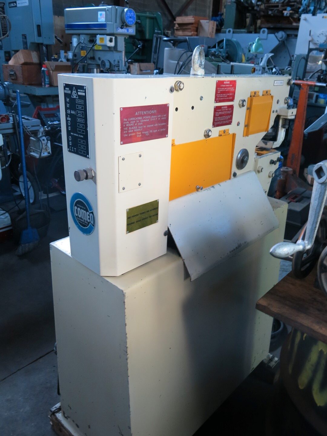 3" x 3" x 5/16" Geka #MICROCROP, Hydraulic Ironworker, 36 Ton, 220 V., 1ph - Image 5