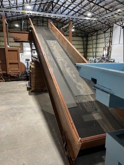 Granville Fiber Baling System, Granville Tobacco " Bacca" Baler, Cardboard Baling System, 60" chamber - Image 3