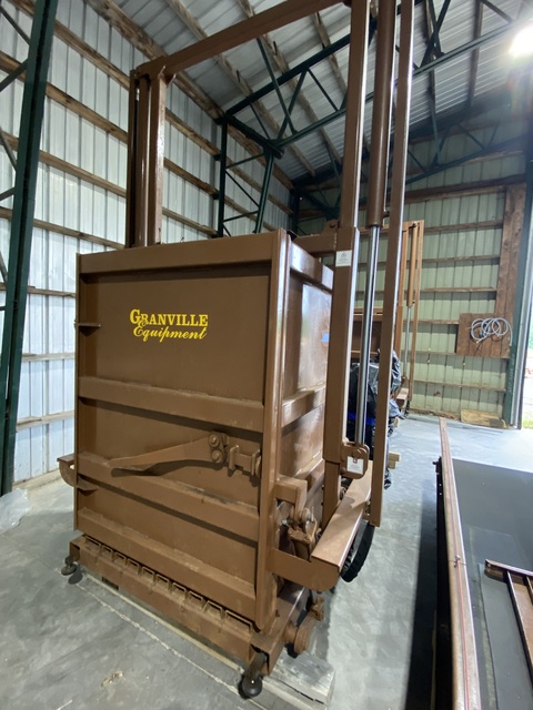Granville Fiber Baling System, Granville Tobacco " Bacca" Baler, Cardboard Baling System, 60" chamber - Image 5