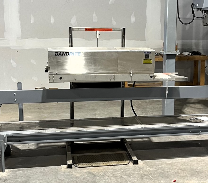 Express Scale Belt Conveyor #512-LP, Bag Closer Conveyor 35" Wide x 144" Long - Image 3