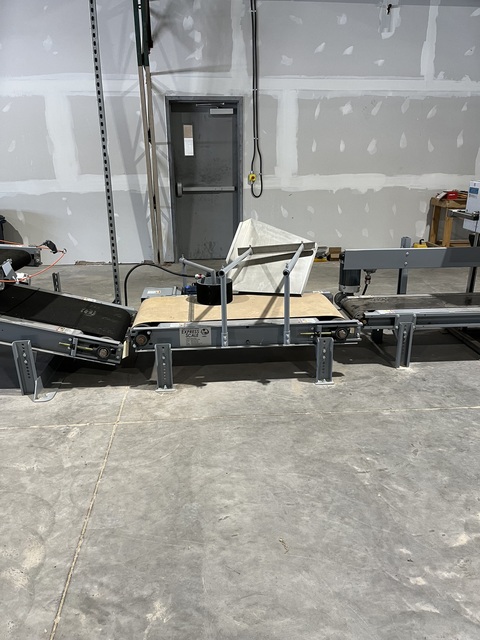 55" wide x 6' long, Express Scale belt conveyor, bag turner conveyor & knockdown conveyor - Image 4