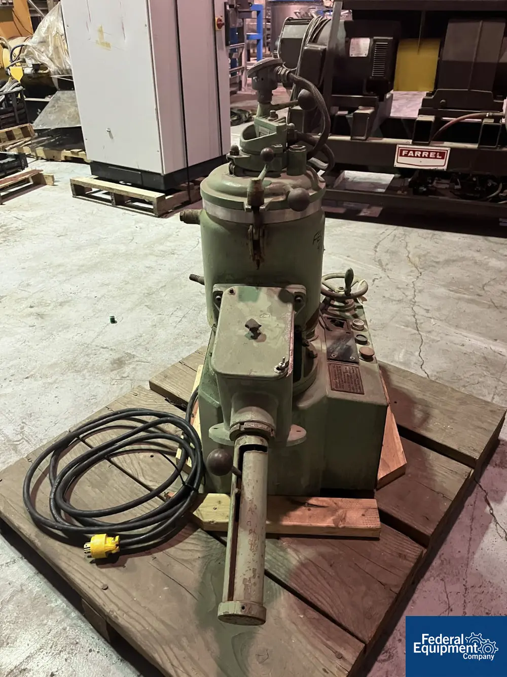 8 liter Papenmeier #TGAHK8, High Intensity Mixer, 3 KW, 220/440 V., on base (2 available) - Image 3