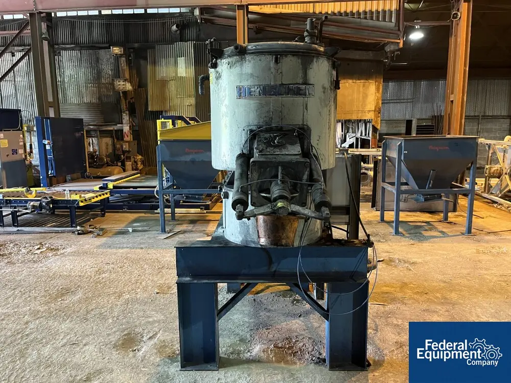500 liter Henschel #FM500, High Intensity Mixer, on base - Image 1