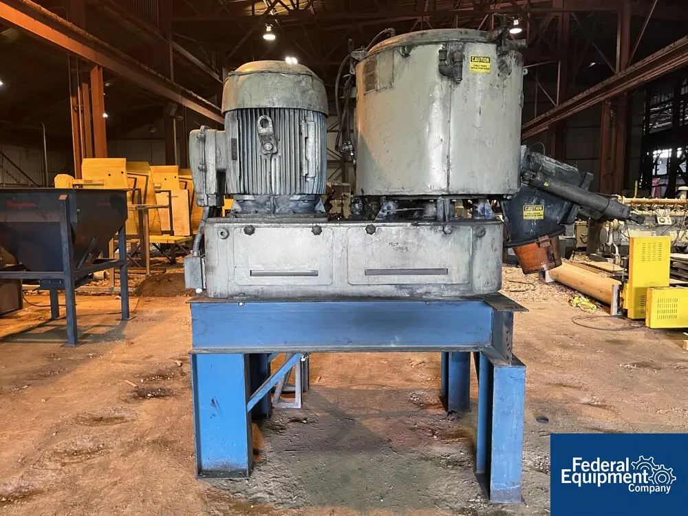 500 liter Henschel #FM500, High Intensity Mixer, on base - Image 3
