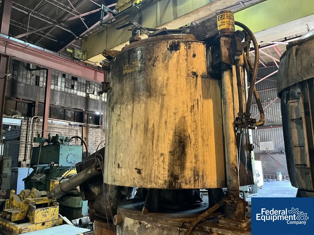 500 liter Henschel #FM500, High Intensity Mixer, on base - Image 6