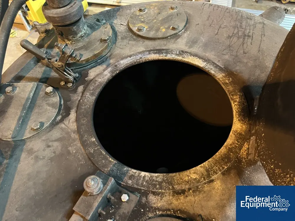 500 liter Henschel #FM500, High Intensity Mixer, on base - Image 8