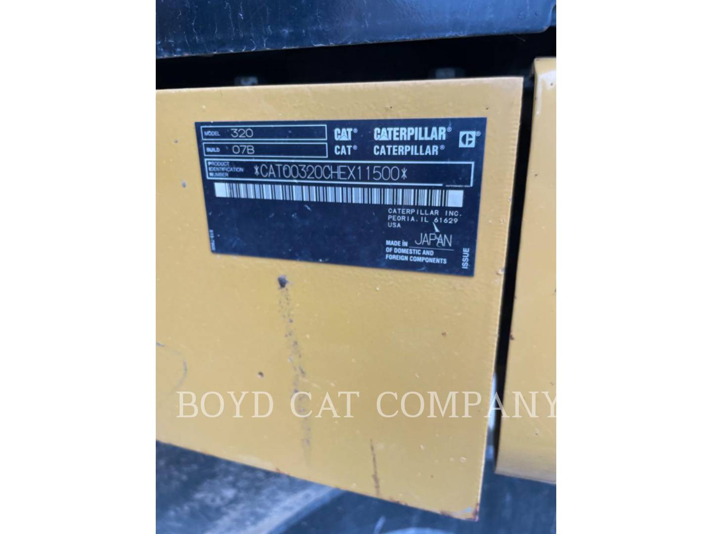 Caterpillar 320-07, Crawler Excavator, 2076 hours, S/N: HEX11500, 2019 - Image 6