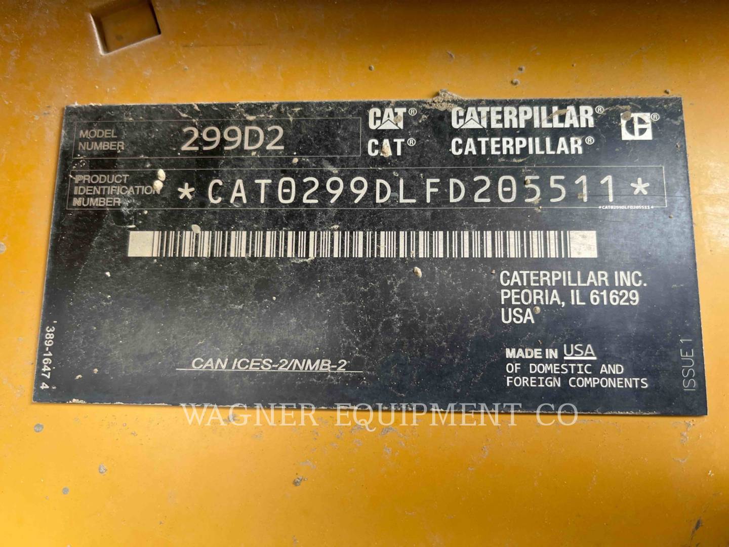 Caterpillar 299D2, Track Loader, 5124 hours, S/N: FD205511, 2019 - Image 6