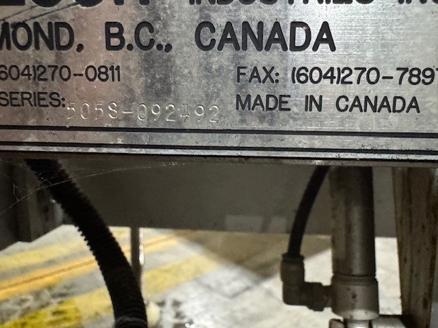Wexxar #BEL-505S, Fast Pack semi-auto case packing line, Stainless Steel - Image 3