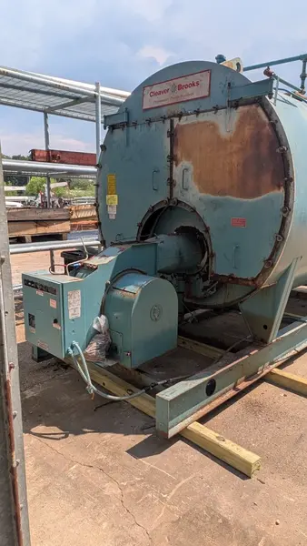 250 HP Cleaver-Brooks, Packaged Firetube Gas Boiler, 10,4600 BTU, 125 PSI - Image 3