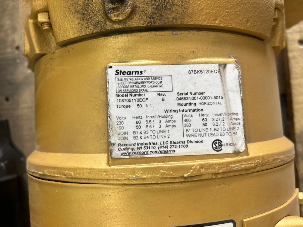 10 HP 1770 RPM Baldor-Reliance, Frame 215TC, VEBM3714T, 230/460 Volts - Image 3