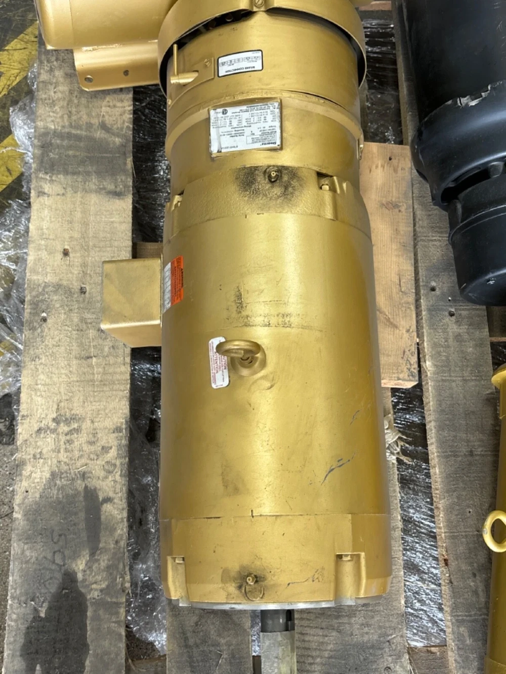 10 HP 1770 RPM Baldor-Reliance, Frame 215TC, VEBM3714T, 230/460 Volts - Image 4