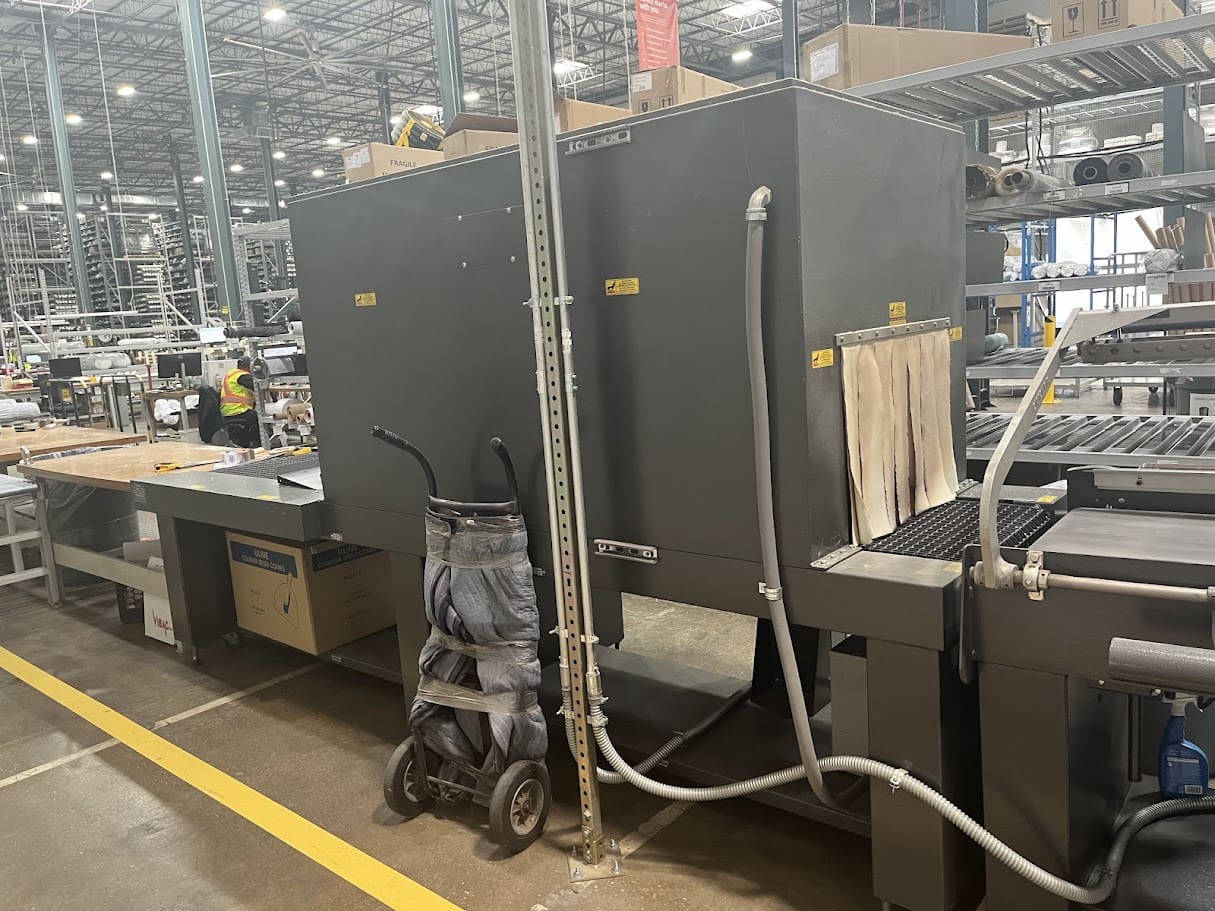 Eastey #EM3080TK, Large Format L-Bar Sealer, w/ #ETB2420L Heat Tunnel, 2020 - Image 3