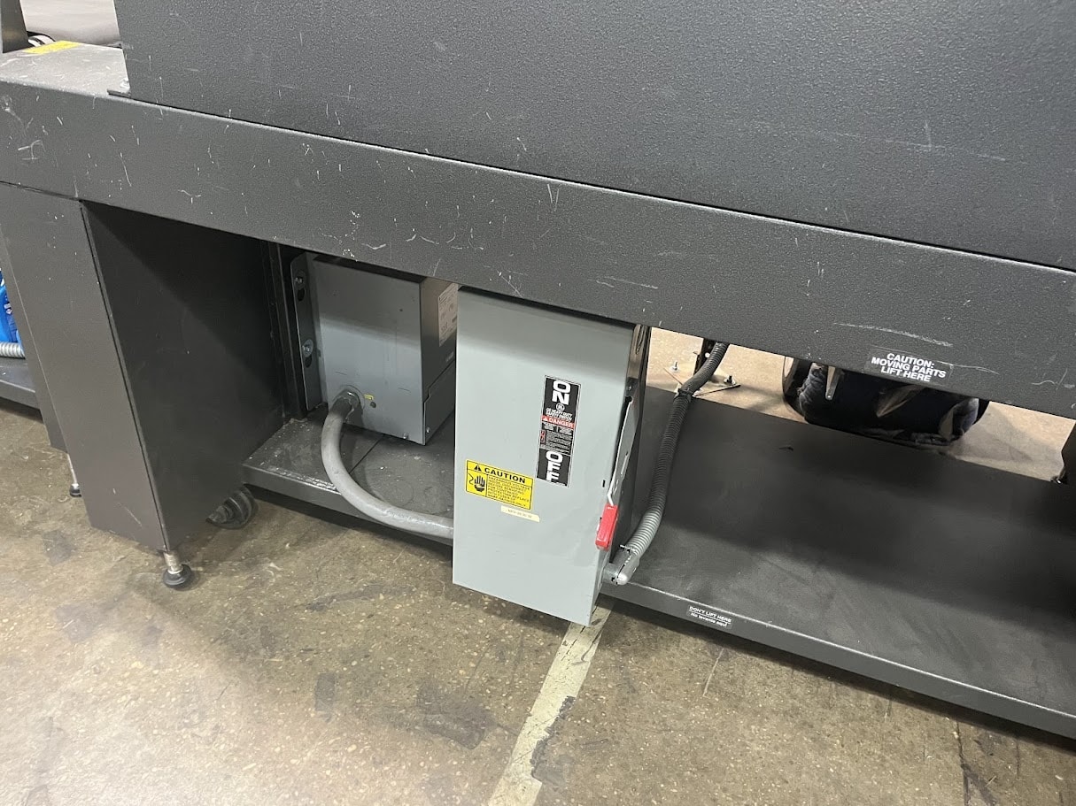 Eastey #EM3080TK, Large Format L-Bar Sealer, w/ #ETB2420L Heat Tunnel, 2020 - Image 8
