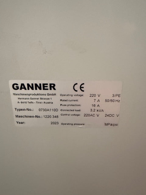 Gannomat #Concept-70-Eco-Plus, Interlocking Lamellar Case clamp, 220 V., 3ph, 2023 - Image 3