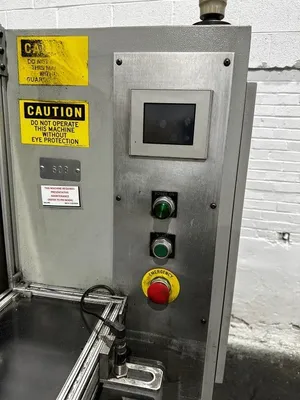 CDMC #1000, Twin-Head Gear Deburring Machine w/Shuttle Loading In/Out Conveyor, 8" diameter Max capacity - Image 6