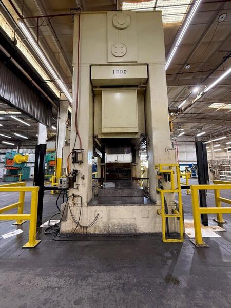 600 Ton, PTC #MMP2-600M, Transfer/Progressive Die Press/Straight Side Mechanical Press, 144" x 60" Bed & Ram - Image 2