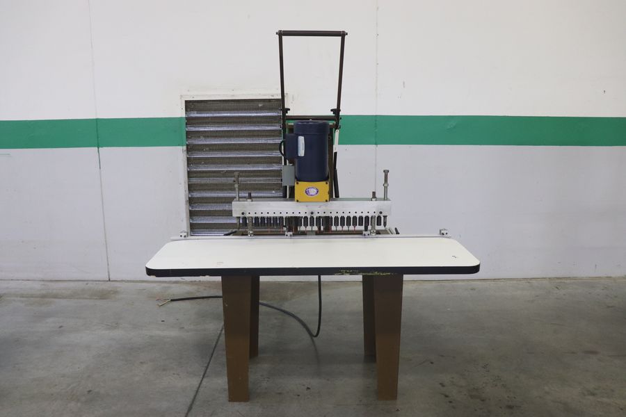 23 Spindle, Ritter #R-123, Single-Row Line Boring Machine, w/60" Back Fence, 32 mm Between Spindles, 13" - Image 1