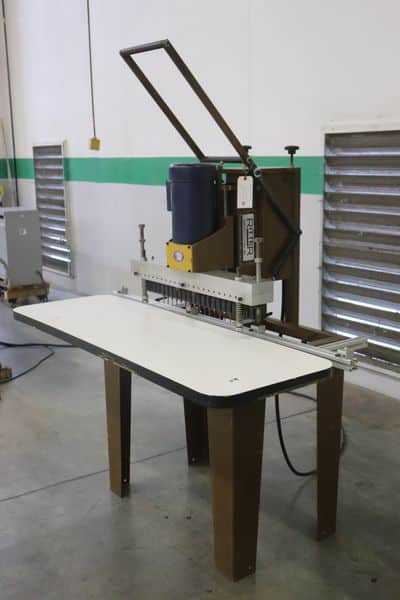 23 Spindle, Ritter #R-123, Single-Row Line Boring Machine, w/60" Back Fence, 32 mm Between Spindles, 13" - Image 2