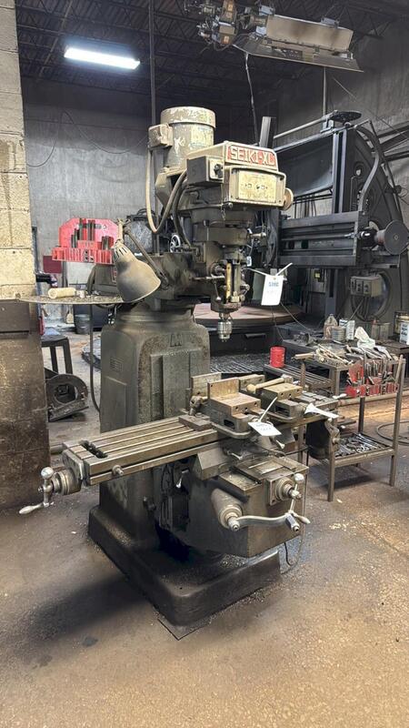 Seiki-XL, CNC Vertical Mill, 30" X, 12" Y, 5" Z, 4200 RPM, 10" x 50" table, 3 HP, 220/440 V. - Image 1